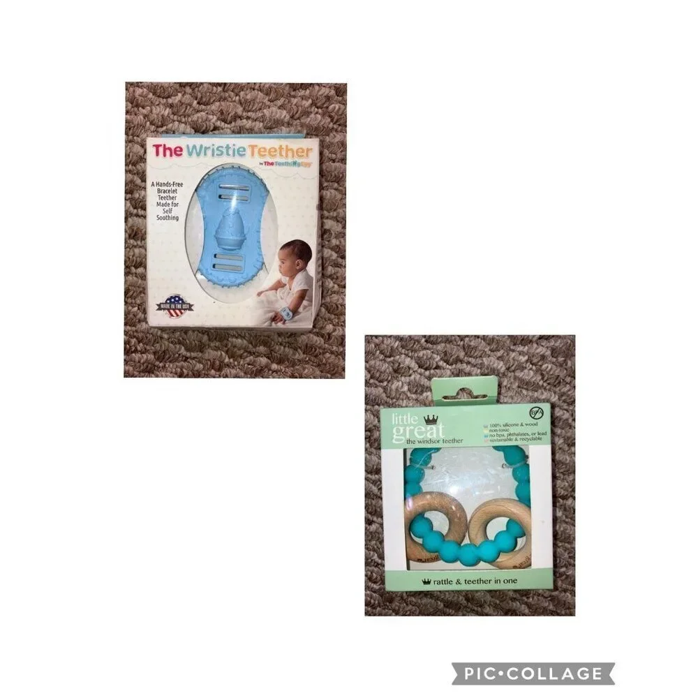 The Aristide Teether & The Windsor Teether. New In Box